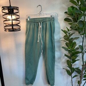 Super Soft Green Jogger Pants